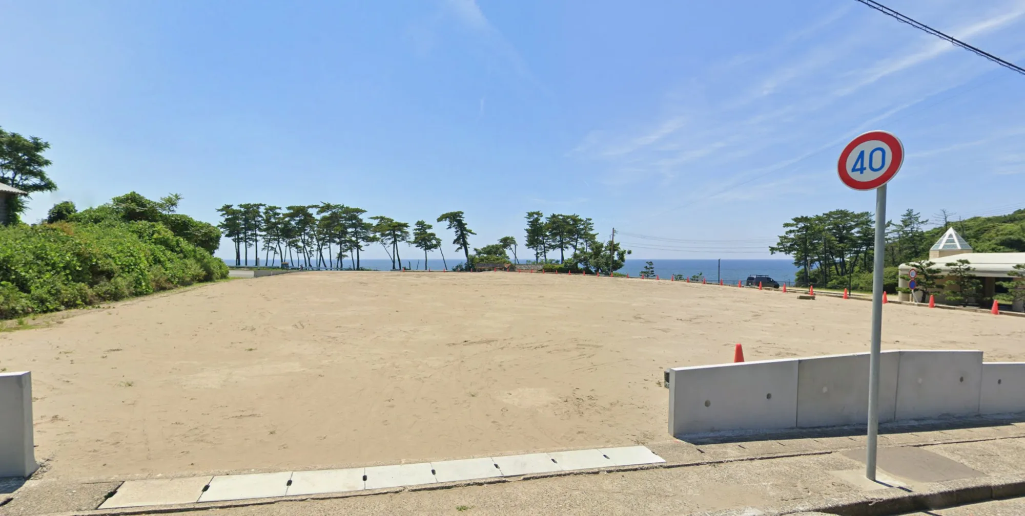 【土地】東尋坊至近 三国の花火と海岸線を一望できる景勝地